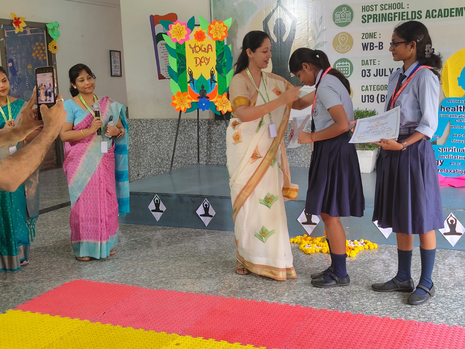 CISCE Zonal Yoga Competition -Artistic Pair