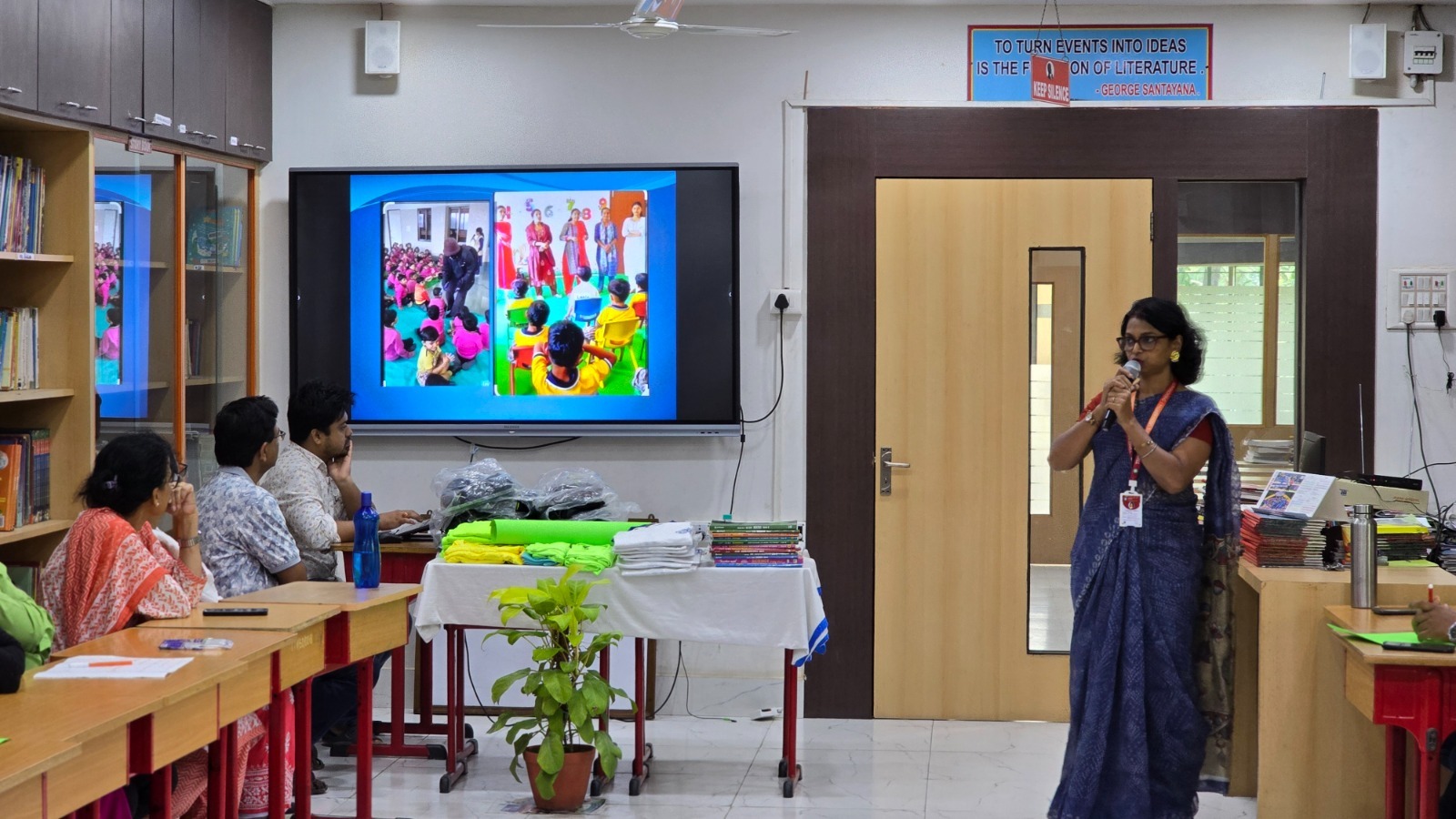Workshop on Efficiency Skills for Group D Staff by the Principal Madam