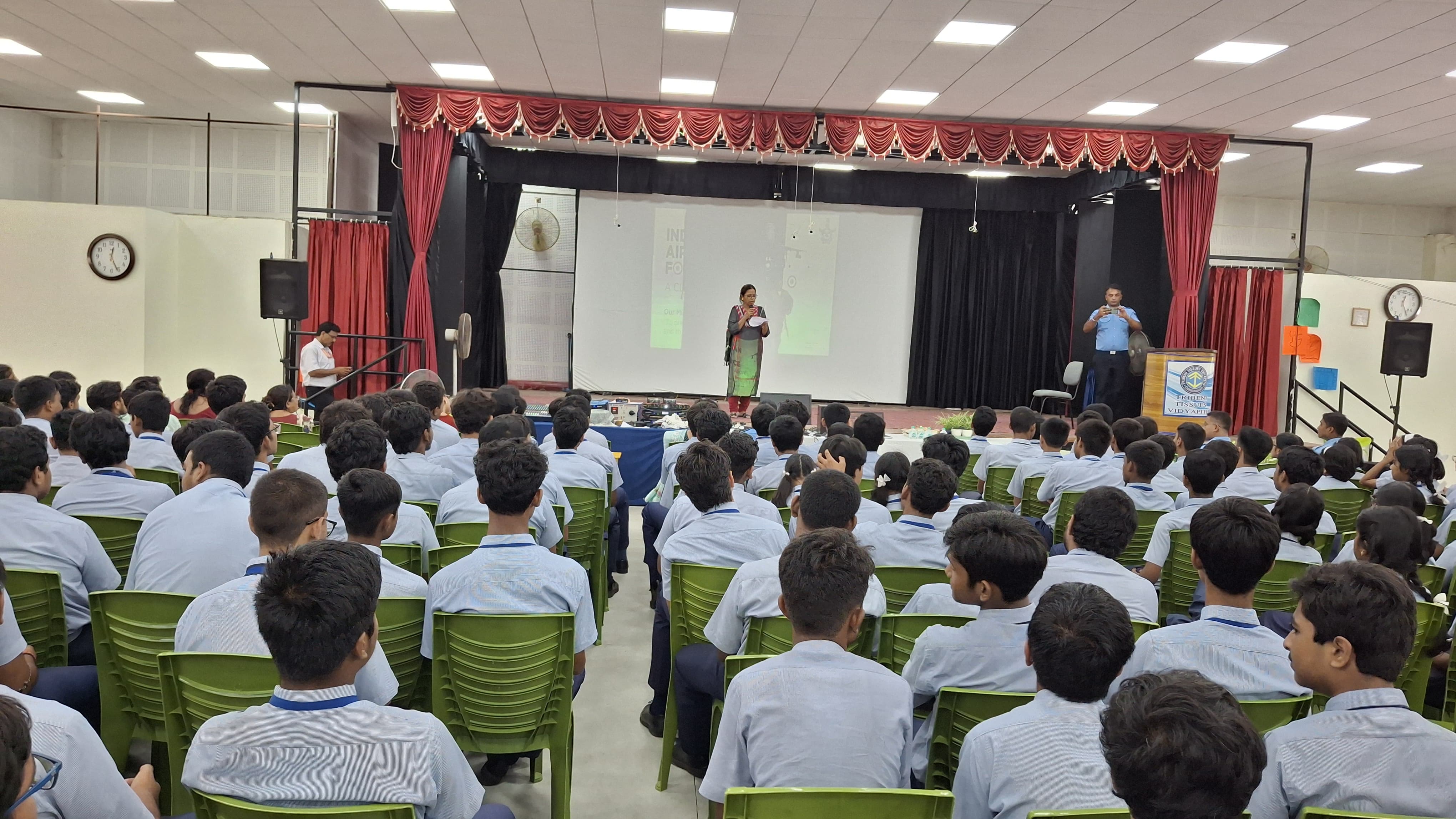 Indian Air Force Motivational Lecture and Career Awareness Session
